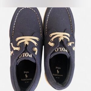 Polo by Ralph Lauren Men's Dark Blue Boat Shoes